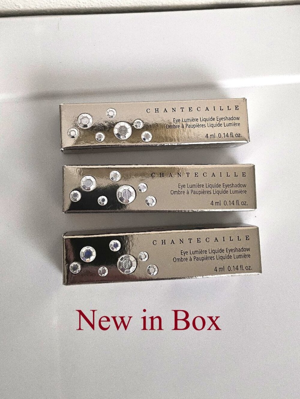 [$148, Set of 3] Chantecaille Eye Lumiere Liquid Eyeshadow Limited Edition